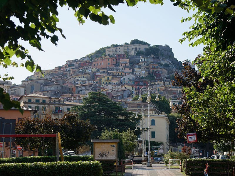 Rocca di Papa - veduta sulla città.