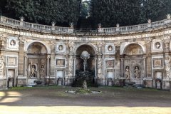 Frascati - Villa Aldobrandini; il Teatro delle Acque.