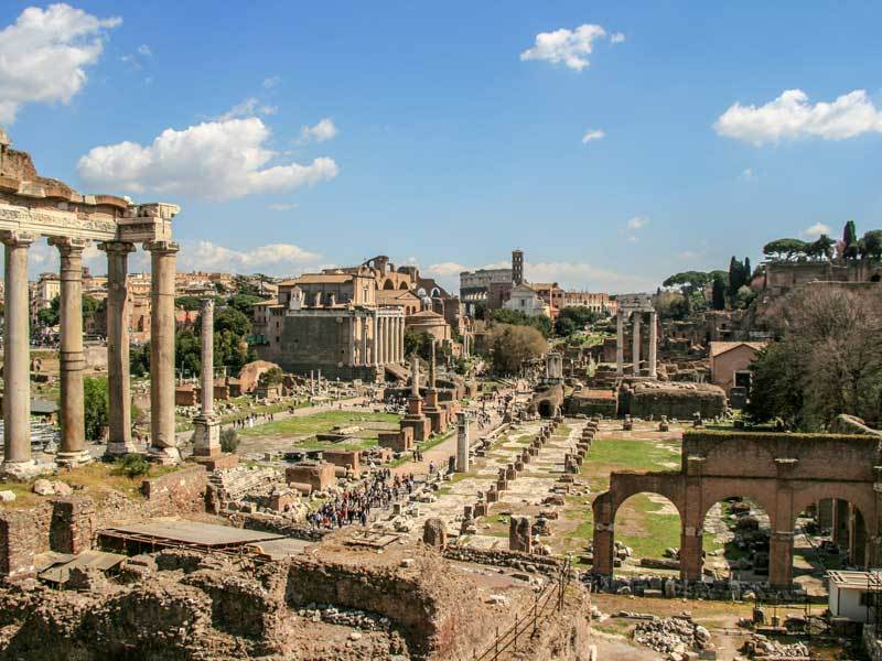 Il Foro Romano.